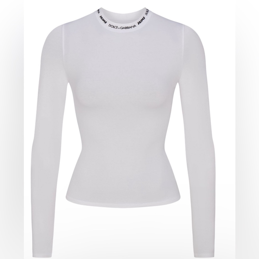Dolce & Gabana & skims cotton top -Large - New - final sale